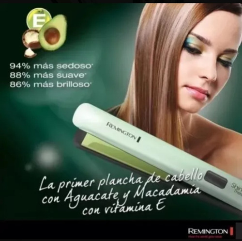 Plancha Remington Aguacate + Vitamina E Original