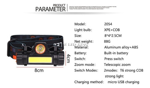 De Faros Delanteros Led Faros Delanteros Linterna Táctica