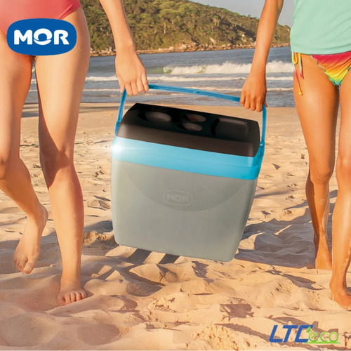 Imagen 5 de 9 de Conservadora 34 Litros Mor Heladera Portatil Camping Cerveza