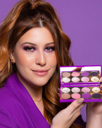 Imagem 3 de 8 de Paleta Purple Niina Secrets - Paleta De Sombras Roxa Niina