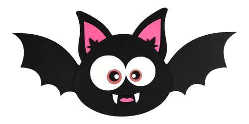 Painel Grande Com Alto Relevo Morcego - Festa Halloween 