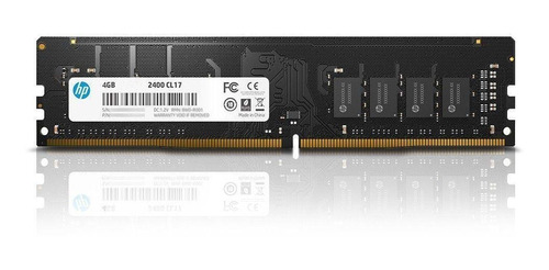 Memória Ram Hp V2 Series 4gb (1x4gb) Ddr4 2400mhz Desktop Pc