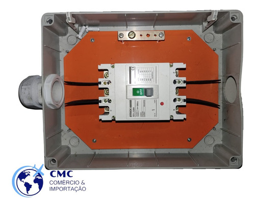 Caixa Passagem St44220n + Disjuntor Sd-l S200 Steck C/nf