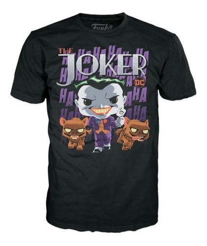 Polera Funko Pop Boxed Tee Dc Comics Joker