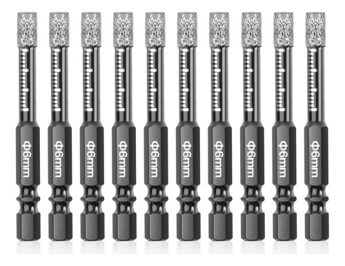 Brocas De Diamante De 10 Piezas, Juego De Brocas Con NĂșcleo