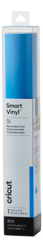 Rollo De Vinil Smart Removible Cricut 33 Cm X 90 Cm Color Océano