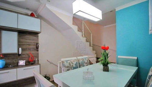 Imagem 6 de 30 de Sobrado Com 3 Dormitórios À Venda, 133 M² Por R$ 590.000,00 - Jardim Stella - Santo André/sp - So4389