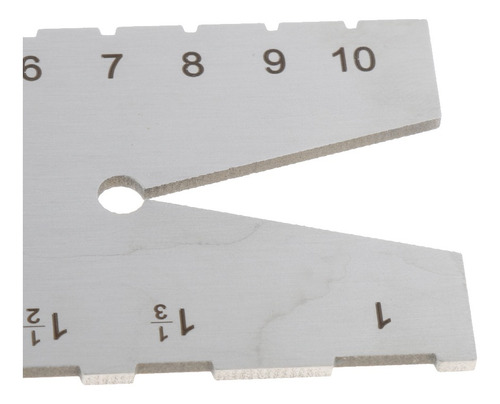 Imagen 4 de 5 de Regla De Inspección De Soldadura Calibre Tornillo Productos
