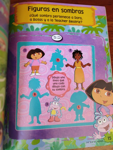 Cuento 3d Dora La Exploradora. Libro, Lentes 3d Y Stickers