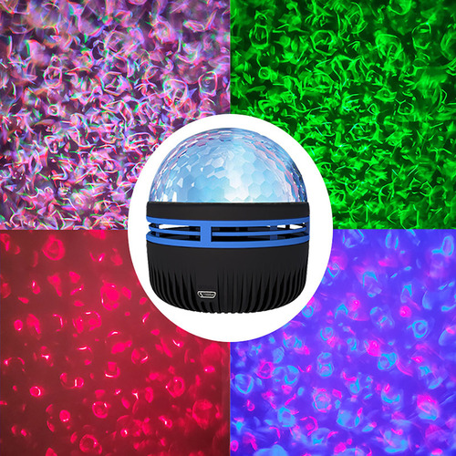 Proyector De Ondas De Agua Con Control Remoto Para Iluminaci