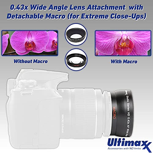 Ultimaxx Kit De Accesorios De Filtro De 1.929 In Para Canon