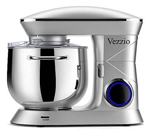 Batidora De Pie Vezzio, 9.5 Qt 660w, Mezclador De Masa Para 