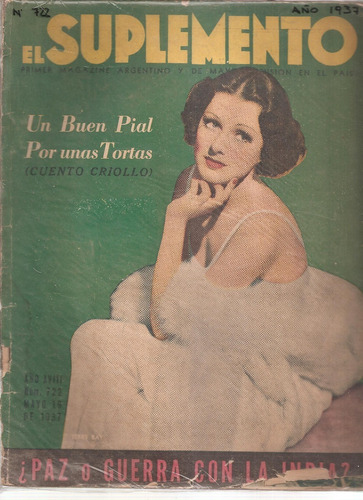 Revista El Suplemento Nº 722 Mayo 1937