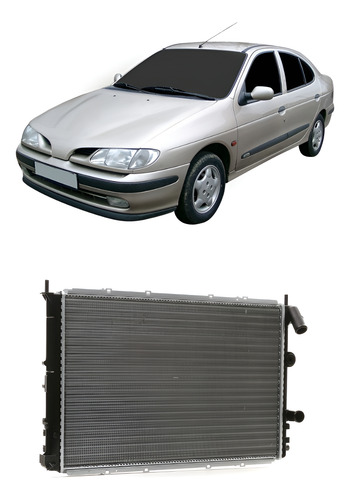 Radiador Renault Megane/scenic C/bulbo 96/99