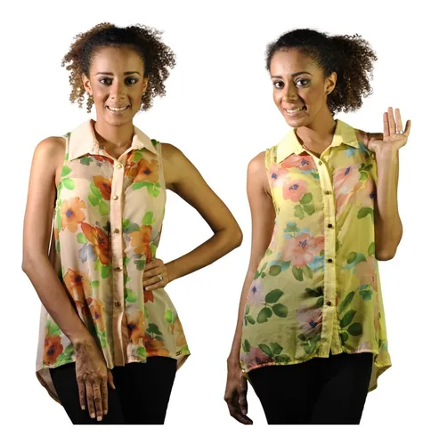 Blusas de chifon 2025 juveniles