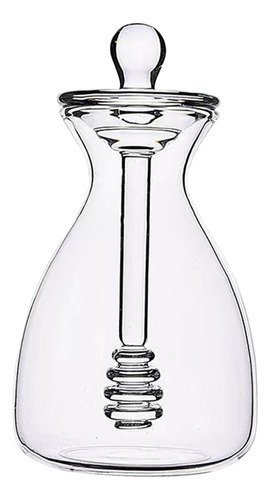 Recipiente De Cristal Para Miel Y, Dispensador De