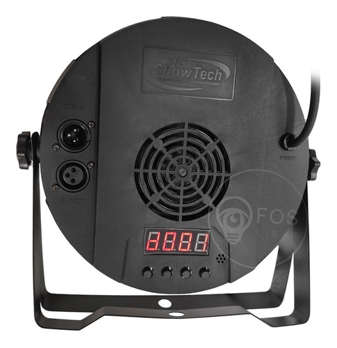 30x Refletor Slim Led Par 64 Rgbwa 60 Leds Cree De 3w Festas