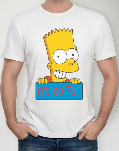 Playera Bart Yo No Fui Los Simpson
