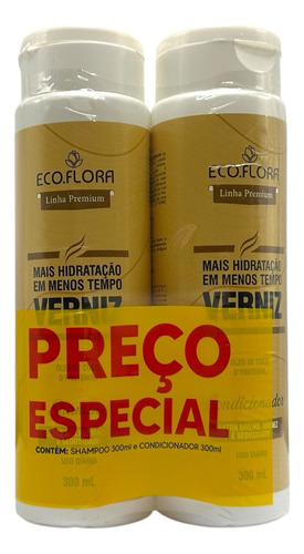 Kit Capilar Shampoo + Condicionador Verniz Linha Premium