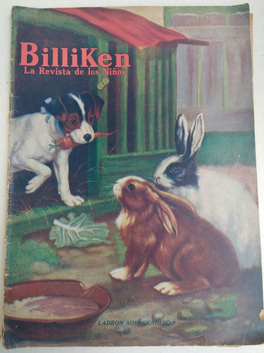 Revista Billiken Incompleta Sin Lámina Central Año 1928 (Usado)