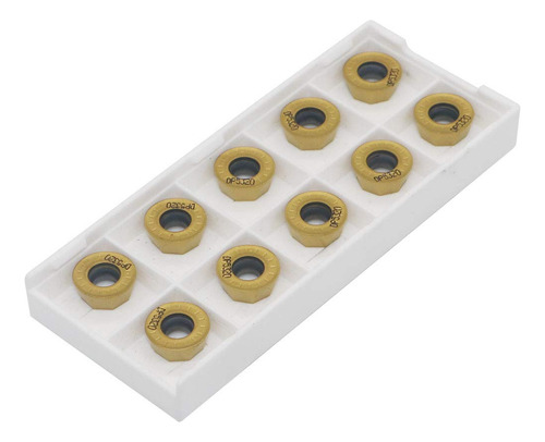 Fresas De Carburo Redondas Para Fresadora Cnc 10 Piezas