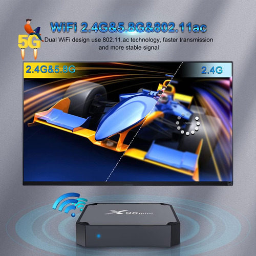 Mini Caja De Tv Android Amlogic S905w2 De Cuatro Núcleos 4k