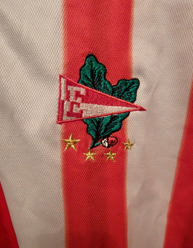 Camiseta Estudiantes De La Plata, Mitre Año 03/04, Utileria. (Usado)