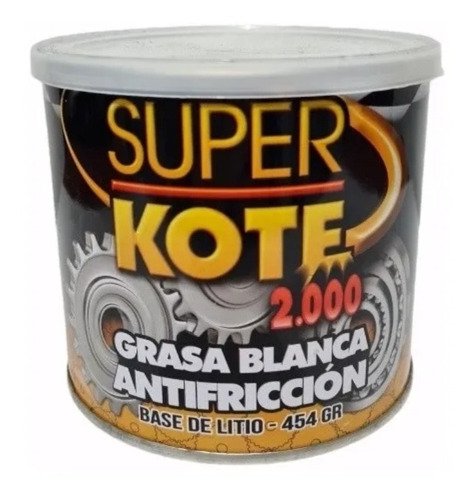 Grasa Blanca Antifriccion Super Kote 2000 454gr