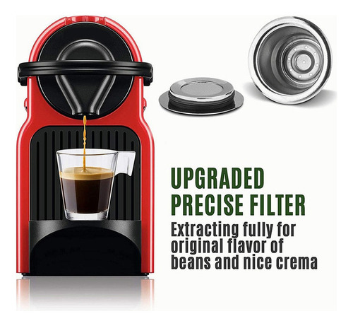 Capsula De Café, Capsulas Recargables Nespresso Reutilizable