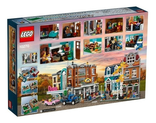 Bloques para armar Lego Creator Expert Bookshop 2504 piezas en caja