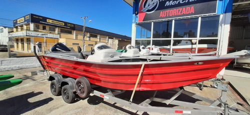 Barco De Alumínio 22 Pés - Mercury V6 200hp