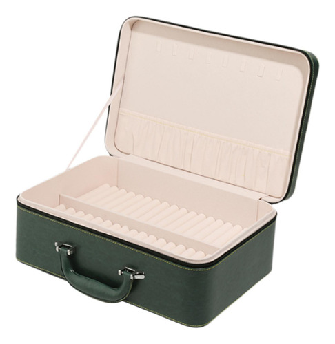Caja De Almacenamiento Para Pulseras, 35x24x14cm Verde