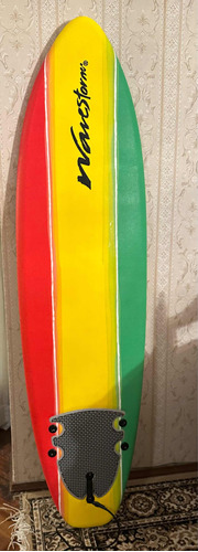 Tabla De Surf De Espuma, Wavestorm, Con Funda Ripcurl. 