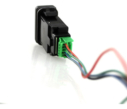 Nuevo Interruptor Pulsador 12v Azul Zombie Luces Ys N
