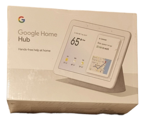 Google Nest Hub Blanco Pantalla 7 Pulgadas 