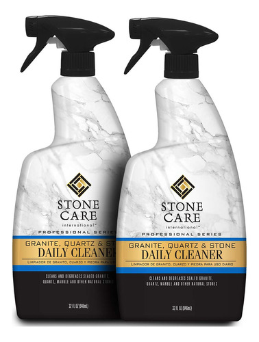 Limpiador De Granito 32 Oz Paquete De 2 Mármol Cuarzo Piedra