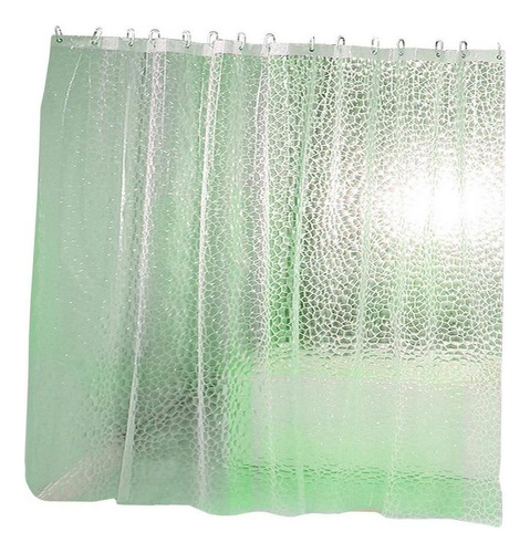 Yi Cortina De Ducha Transparente Verde 180x180cm