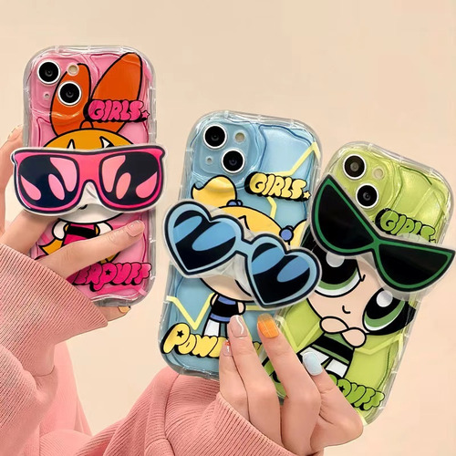 Cartoons Policewoman Phone Case For 14/15pro Max