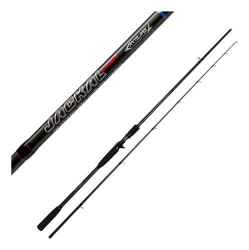 Vara Artemis Jackal Cast Gray 50lb Carretilha 2 Partes 2,40m