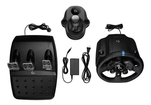 Volante Logitech G923 + Câmbio Driving Force Shifter P/ Xbox