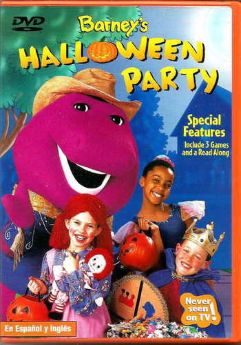 Barney Fiesta De Halloween Con Barney Dvd 100% Original