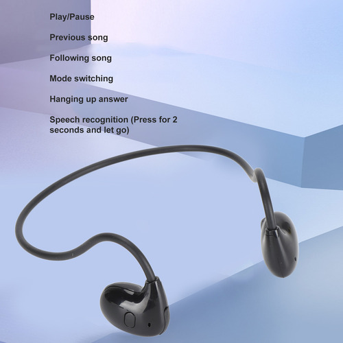 Auriculares Bluetooth V5.3 Edr De Conducción De Aire Con Son