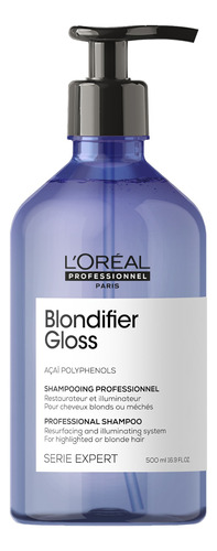 Shampoo Blondifier Gloss 500ml Loreal Profesional Serie Expert