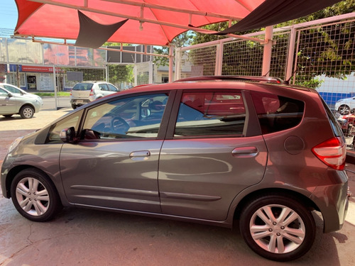Imagem 5 de 15 de Honda Fit Ex 1.5 Cinza 2013