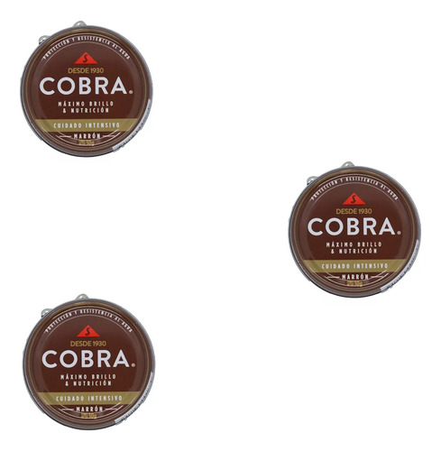 Pomada Cobra Marron 30 Gr X12u