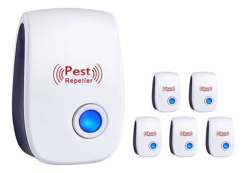 Ahuyentador De Plagas Insectos Y Roedores Kit Con 6 Piezas