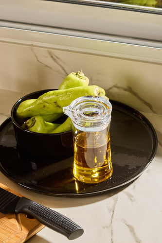 Aceitera Vinagreta Acrilico Para Mesa 290 Ml