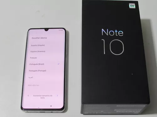 Usado - Xiaomi Mi Note 10 Lite 128Gb Preto - Bom - Faz a Boa!