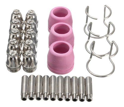Kit De Cortador De Plasma De Consumíveis Sg-5, Pacote Com 26