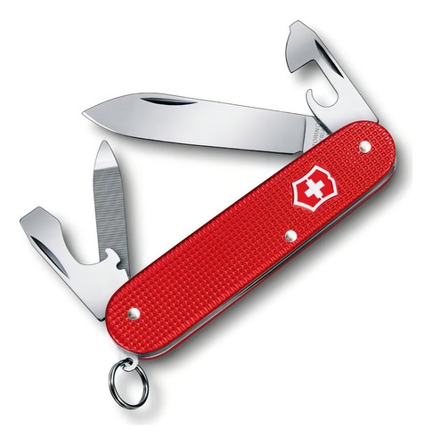 Canivete Suiço Victorinox Cadet Alox - 9 Funções Cor Vermelho